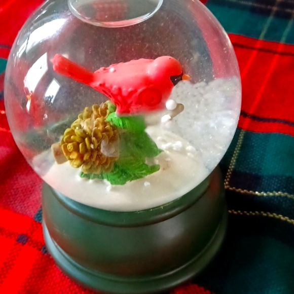 Kohl's Holiday Cardinal Snowglobe Musical Christmas By Kohls We